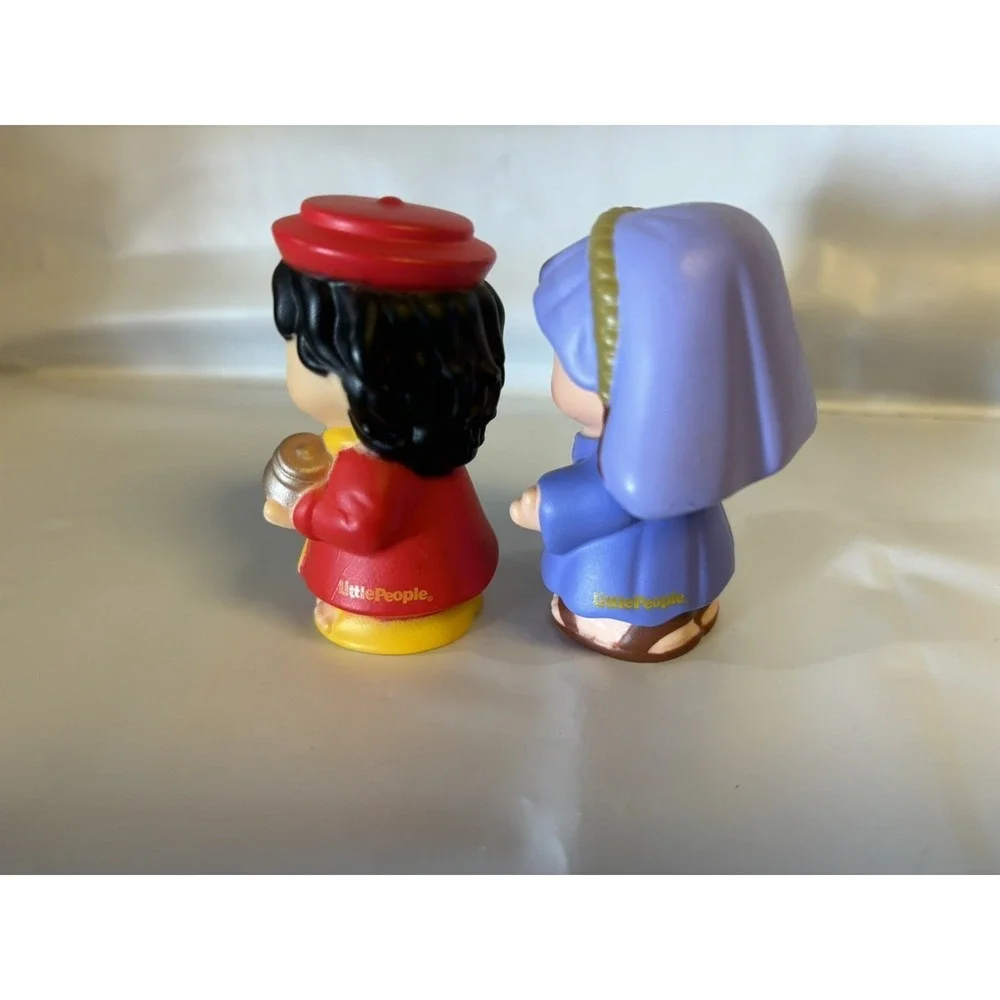 Fisher Price Little People‎ Nativity Christmas Figures 2 PCs